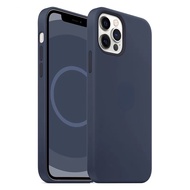 Liquid Silicone Magnetic Case For iPhone 12 Pro Max 12 Mini 13 Pro Max Case Wireless Charging Drop Protect Cover