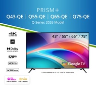 PRISM+ Q-Series 2026 43 / 55 / 65 / 75 inch | 4K AI Google TV 2026 Model