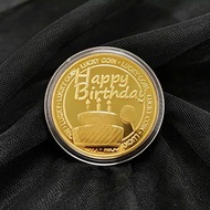 Happy Birthday Coin Happy Birthday Decorative Gift