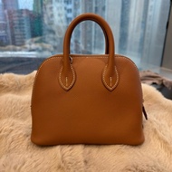 HERMES mini bolide 金银evercolor皮 stamp k