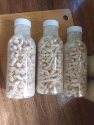 ถั่วงอกหัวโตดอง  บรรจุขวด550 ml.
