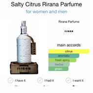 (Lokal Niche) Rirana Salty Citrus decant / sample/ travel spray