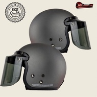 HELM MOTOR BOGO DEWASA VISOR FLAT SNI PRIA WANITA FREE STIKER