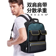 Double Shoulder Repair Tool Electrician Tool Men's Elevator Decoration Cleaning Backpack Repair I5R5