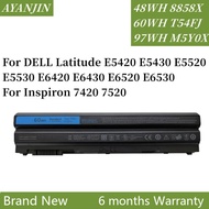 T54FJ 8858X M5Y0X Laptop Battery for DELL Latitude E5420 E5430 E5520 E5530 E6420 E6430 E6520 E6530 F