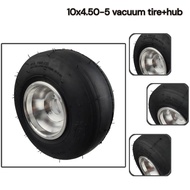Wheels Beach Car Accessories Drift Wheel 10X4.50-5 Kart Tire Highway Hub Front Wheels