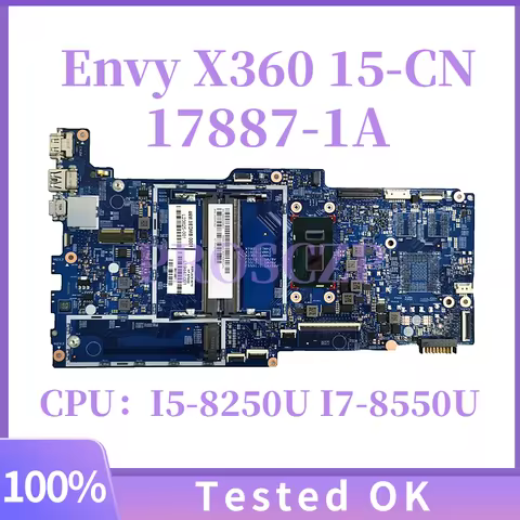 L19448-601 L19447-601 17887-1A For HP Envy 15-CN 15M-CN Laptop Motherboard I5-8250U I7-8550U CPU DDR