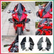 UNIVERSAL WINDSHIELD VISOR WINGLET FAIRING SIDE MIRROR R25 R15 NINJA250 ZX25R NINJA650 GSX150 CBR150