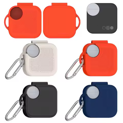 Silicone Earphones Case with Carabiner Full Protections Housing Anti-Drop Protector Cover Sleeve for