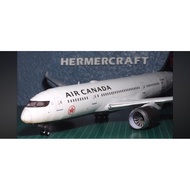 Air canada boing 787 airplane paper model 1:100 scale