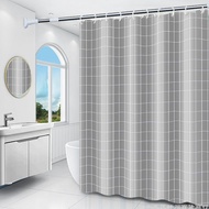 Bathroom waterproof cloth, thickened cloth set, no punching, bathroom partition door culvert, window hanging culvert