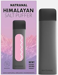 Natranal Himalayan Pink Salt Puffer for Lungs, Experience Halotherapy at Home, Easy to Use and Refill Lung Clearing Inhaler