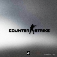 New Product EONE Hollow Car Sticker FPS Game CSGO Counter-Strike LOGO English Indoor and Outdoor Wat