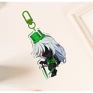 1x1x1x1 Clear Acrylic Keychain (Forsaken)