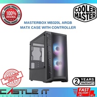 Cooler Master MasterBox MB320L ARGB MATX Case with Controller Casing Chassis MCB-B320L-KGNN-S02
