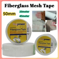 Fiberglass Mesh Tape Partition Tape Joint Tape Self Adhesive Fiber Tape Drywall Joint Tape Strong Ad