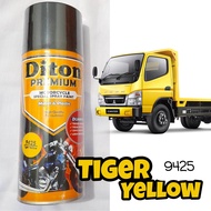 (JAWA-BALI) Cat Pilok Pylox Diton Premium 9425 Tiger Yellow 400ml Kuning Canter Truk Truck Mengkilap Solid Tahan Bensin