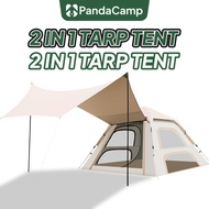 Automatic Camping Tent With Tarp Auto Khemah Foldable Waterproof Kemah Outdoor Tent Picnic Hiking