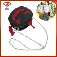 Pumpkin Cute Novelty Purse Shoulder Bag 18.00X16.00X7.00CM Black Polyester Miss Women's  yuanjingyou