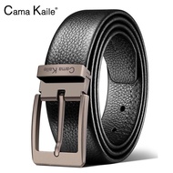 Immediate Shipping Belt Male Genuine Leather Student Korean Version Men's Pants Belt Genuine Cowhide