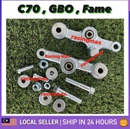 C70 GBO GBO-J Fame Front Fork Arm + Bush (SET) front absorber bracket absober depan arm bush gantung