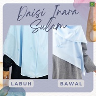 i-Nur Tudung Daisi Inara Sulam Koshibo Labuh Bawal