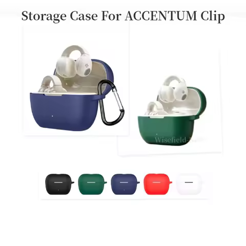 Earbud With Hook For ACCENTUM Clip Earphone Protective Storage Case Shockproof and Dustproof Storage