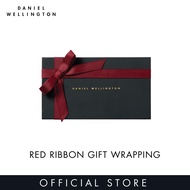 [Official Store Exclusive] Daniel Wellington Official Gift Wrapping Service - Red Ribbon Gift Box (F
