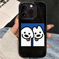 Dumb Puppy Photo Suitable for Apple 17/16/15/14 Phone Case iPhone13/12/11 Soft Case xs/xr Cartoon Ph