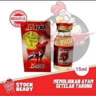 Obat Ayam Aduan A100 1 pcs Super A-100 15ml Obat Pemulihan Ayam Aduan Bangkok Thailand