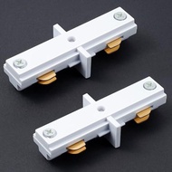Enhon 2 Pack H Track I Connector, Dead End Connector Compatible with WAC Lighting H Systems, 3 Wire 