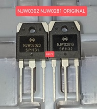 TRANSISTOR NJW0302 NJW0281 NJW0281G NJW0302G ORIGINAL NJW 0302 NJW 0281 ASLI