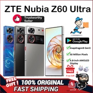 🔥 ZTE Nubia Z60 Ultra/Nubia Z60 Ultra  Snapdragon 8 Gen 3 Mobile Phone/ 6.8inch/6000 mAh Battery/Android 14/5G Dual SIM Smartphone/80W Fast Charging/ UDC camera/35mm Lens: 50 Million Pixels for Ultimate Clarity/Nubia Z60 Ultra Gaming Phone