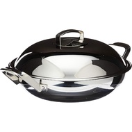 WMF Wok 0795036040 - Wok, 32CM, 2 side handle Suitable for  all  kinds  of  hob  -  including  induc