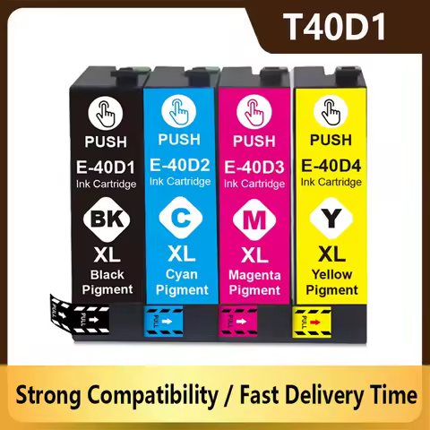 T40D1 T40D2 T40D3 T40D4 T40D Compatible Ink Cartridge for Epson SureColor SC-T2100 SC-T3100 SC-T5100