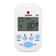 Electronic Metronome M50 Mini Meideal Digital Tempo Metronome 30-280bpm 0-9 Beat Values High Volume