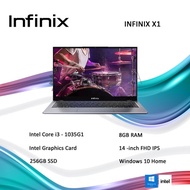 Infinix INBook X2 - Intel® Core™ i3-1005G1 - UHD Graphics 600 - 14.0" - 4GB - 256GB SSD - Intel UHD 