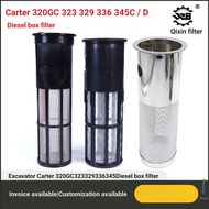 Popular Excavator Carter 320GC 323 329 336 345C/D Diesel Fuel Tank Fuel Refueling Port Filter Filter