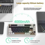 Shark Attack X85Pro Wireless Bluetooth Mechanical Hot-swappable Tri-mode RGB Full Key Coict-free Ga