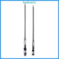 KOK 1M Scalable 118-136MHz Whip Telescopic Antenna Multiple Use Replacement Part for Airband Radio R