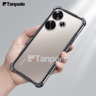 Tanpaile Ốp Viền ốp kim loại nhôm không gỉ cơ khí sang trọng cho Redmi Turbo 3 K80 K70 K60 k60e k70e