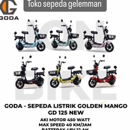 Sepeda ListrikSepeda listrik GODA 125 mango Terlaris