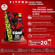 Mutant Mass Milk Powder Provides 1100 Calories, 56g Protein, 36g BCAAs and EAAs, Contains Digestive 