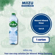 Volvic Natural Mineral Water 12x1.5L