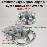 Toyota Emblem Logo Depan Original Toyota Innova Dan Avanza 2012-2015 Kode parts: 75311-0K030/ Logo G