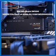 WD Black SN7100 500GB PCIe Gen4 x4 NVMe M.2 SSD Hard Drive (WDS500G4X0E) - Genuine Product