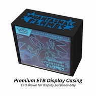 Dust-Proof Premium Custom Fit Magnectic 3D printed Pokemon Phantasmal Flames ETB Protector Display C