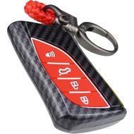2-Layers Hybrid Carbon Key Fob Cover for Lexus ES300h ES350 LC500 LC500h LS500 LS500h NX350 NX250 NX
