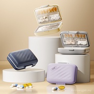 Pill Box Portable Sub-Packing Light-Proof Pill Box Pill Pill Storage Box Medicine One Week Seven Day