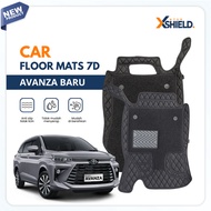 XSHIELD - 7D New AVANZA Car Mat Anti-Slip - Waterproof - Durable | FLOOR MATS 7D